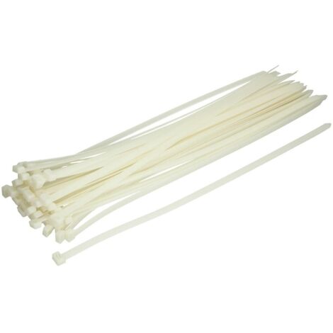 Serre-câble transparent 12,5 x 500 mm difficilement inflammable