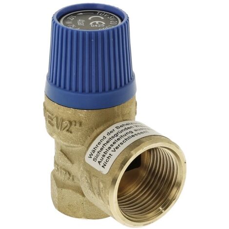 Vanne de sécurité pour eau potable 1/2’’ 4 bar
