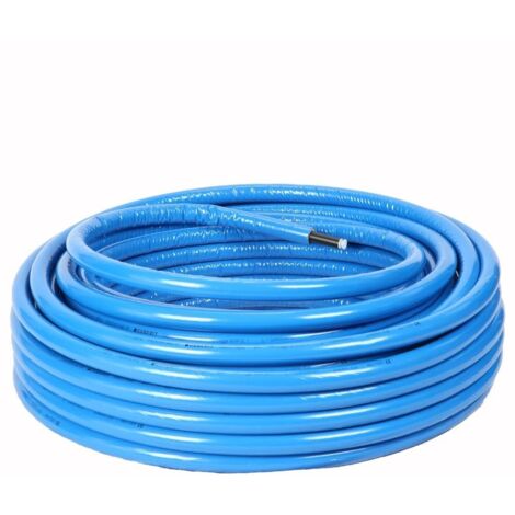 Mepla Tube 16 mm rond pré-isolé bleu 6 mm