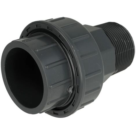 Raccord PVC PN 10 50 mm x 11/2’’ FM sans joint torique
