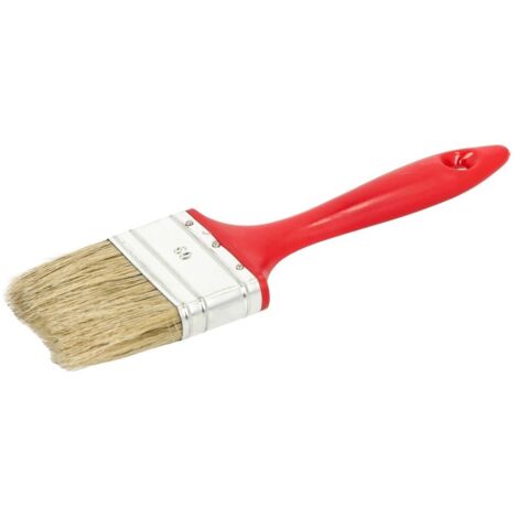 Pinceau plat 60 mm avec manche en plastique