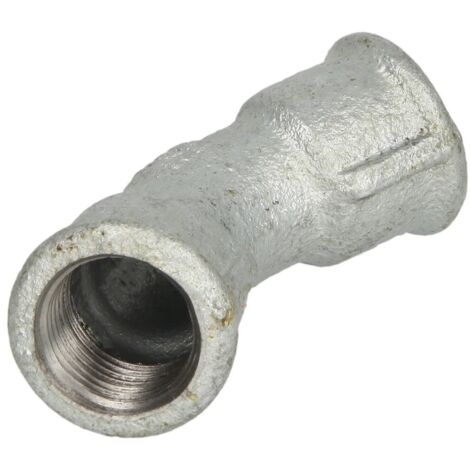 Raccord en fonte malléable coude 1 1/2’’ FF/FF