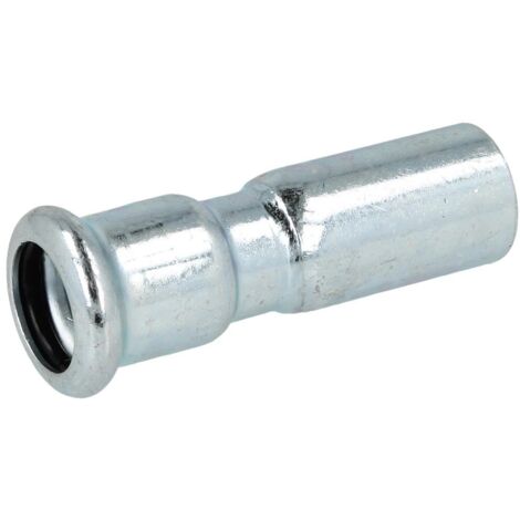Raccord à sertir acier C réduction 28 x 22 mm M/F contour M