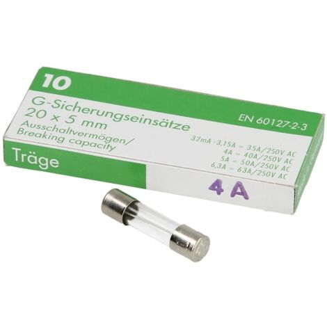 Fusible à action retardée 4A 250V
