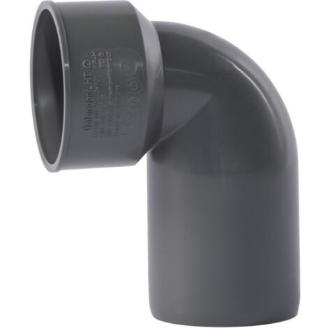 Ostendorf HTsafe Coude de raccordement HTsafe 172940 DN/OD 50x40, sur métal et plastique (1/2)
