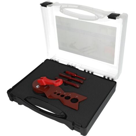 Kit foret diamant de précision avec garbarit de perçage (1/5)