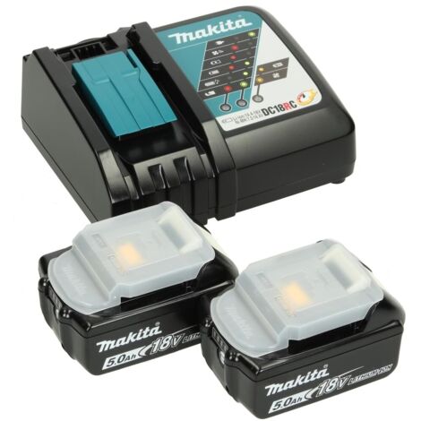 Set de batterie outillage avec 2 batteries