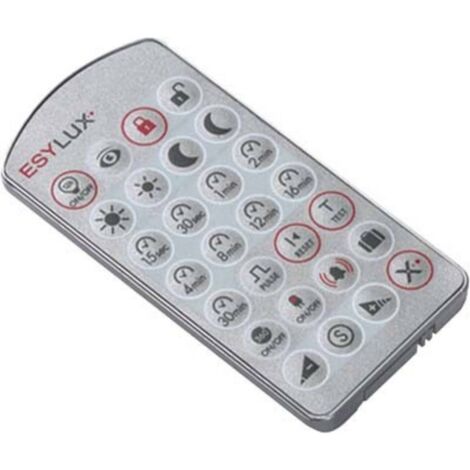 Esylux MOBIL-PDI/MDI ZILVER afstandsbediening voor