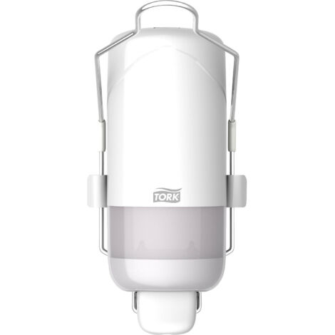 TORK  Distributeur de savon  avec levier  blanc  pour savon (1/2)