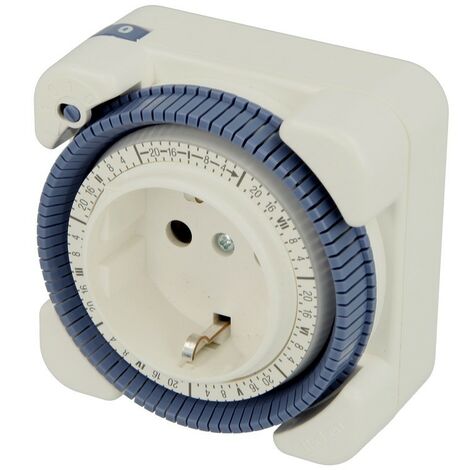 Prise intermédiaire analogique avec thermostat 230 V - Avec sonde