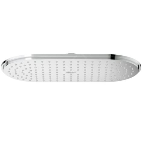 Grohe – Douche de tête Rainshower 300mm – Métal chrome – Angle de rotation ± 15° – Système SpeedClean pour entretien facile (1/5)