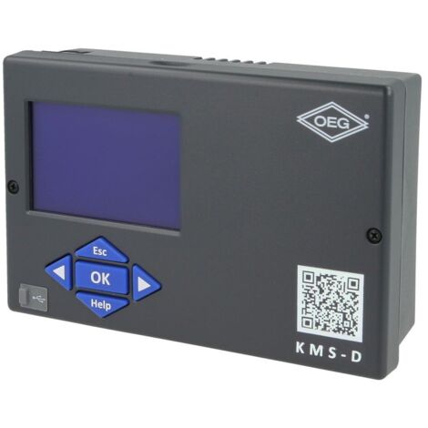 Le Sanitaire – Régulation de chauffage KMS-D – Température de régulation 5-90°C – Puissance 5 VA – Écran LCD – Compatible chaudières à 1 ou 2 allures