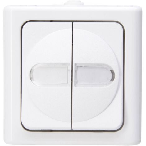 Interrupteur double Kopp BLUE ELECTRIC® (1/2)