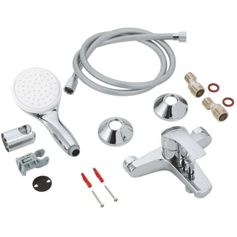 Mitigeur de bain Eurosmart avec douchette chrome