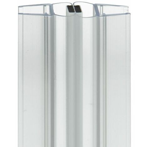 Joint universel pour portes de douche avec bande magnétique de fermeture  180°