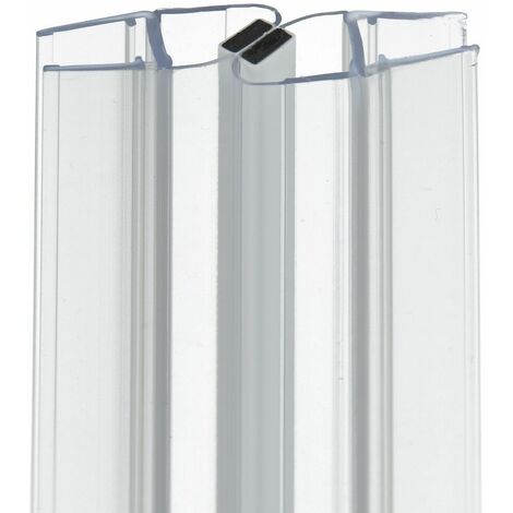 Joint universel pour portes de douche avec bande magnétique de fermeture 90°