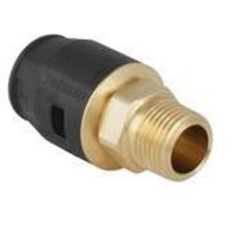 PushFit nipple de transition 25 x 1'' FM laiton (1/2)