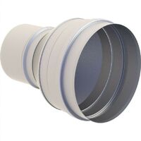 Extension de tuyau Ø 130 mm sur Ø 180 mm
