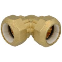 Raccord coudé 63 mm 63 mm pour tuyaux PE et PVC