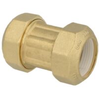 Raccord 63 mm 63 mm pour tubes PE et PVC