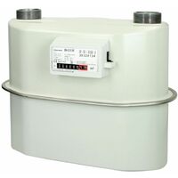 Compteur de gaz à soufflet BK-G10, DN 40 2 tubulures, Kromschröder/Elster