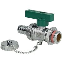 Robinet à bille KFE 1/2'' droit DIN-DVGW