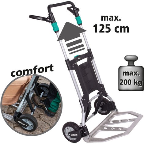 wolfcraft - Diable Pliant Professionnel - Charge Max. 200 kg - TS 1500 - réf. 5525000