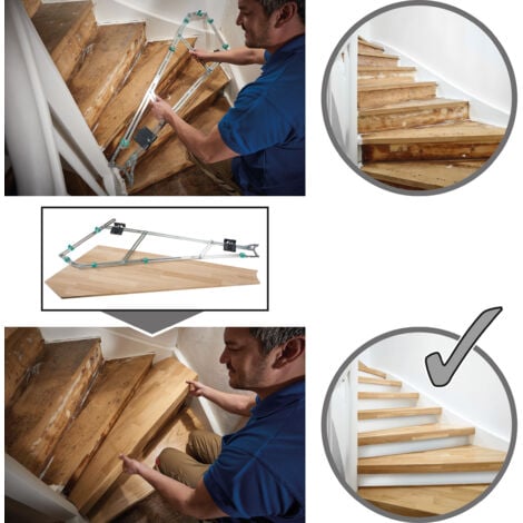 Gabarit Pour Marches D Escalier Renovation Escalier Wolfcraft