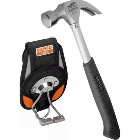 BAHCO 429-16-HH MARTEAU CHARPENTIER 450G + ETUI DE CEINTURE (1/3)