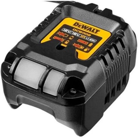 Chargeur de pile 12V/18V – Rechargement rapide en 60 minutes – Protection contre surchauffe – Compatible batteries Li-Ion DEWALT XR - DCB1102 (1/2)