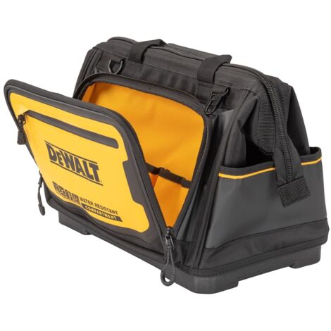 Dewalt – Sac à outils 41cm en nylon et plastique – Compartiments étanches IP54 – Capacité 25kg – 19 compartiments – DWST601031