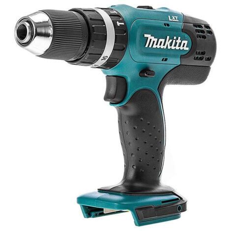 Makita – Perceuse visseuse 18V sans batterie – Mandrin Röhm 13mm – Couple réglable pour perçage et vissage sur tous matériaux – Ergonomie soft-grip