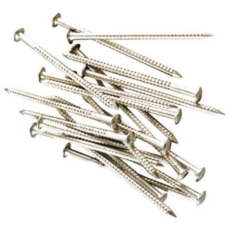 330 clous inox A4 2.3 x 45 tête bombée crantés en vrac 0.5 kg