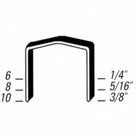 AGRAFEUSE MARTEAU BOSTITCH H30-8D6 (étui + 1000 agrafes) 6-10mm