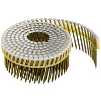 1050 CLOUS ROULEAUX PLATS 15/16° 2.5 x 55 crantés Inox A2 Bombée liaison pvc,6 rouleaux