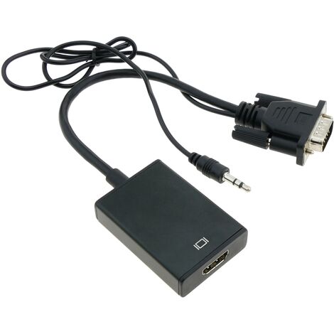 hdmi to vga adapter with power supply