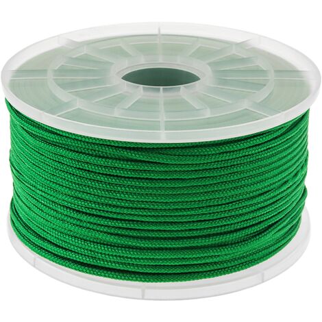 PrimeMatik - Multifilament PP braided rope 100 m x 3 mm green