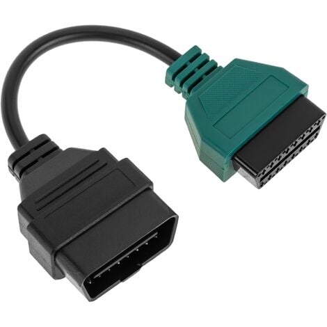 Bematik Obd Green Pin Male Diagnostic Cable Compatible With Fiat