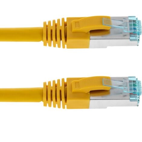 Network cable ethernet 20 meter LAN SFTP RJ45 Cat.7 black - Cablematic