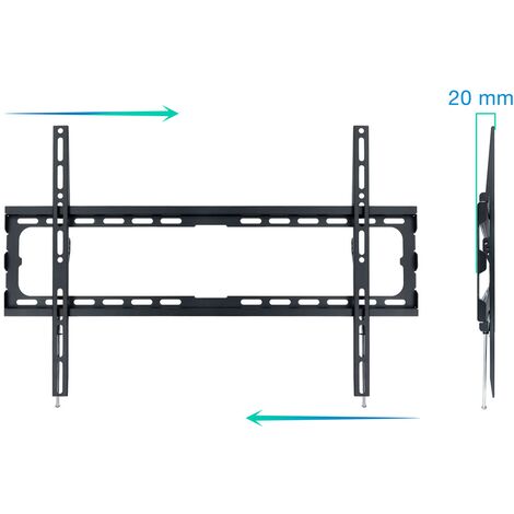 TooQ - TOOQ tilting wall mount for 37 - 70 screens VESA 200x200, 300x300,  400x200, 400x400 and 600x400