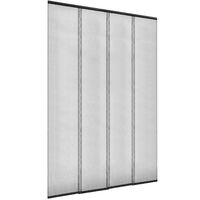 PrimeMatik - Mosquito screen for door max 100 x 220 cm panel curtain