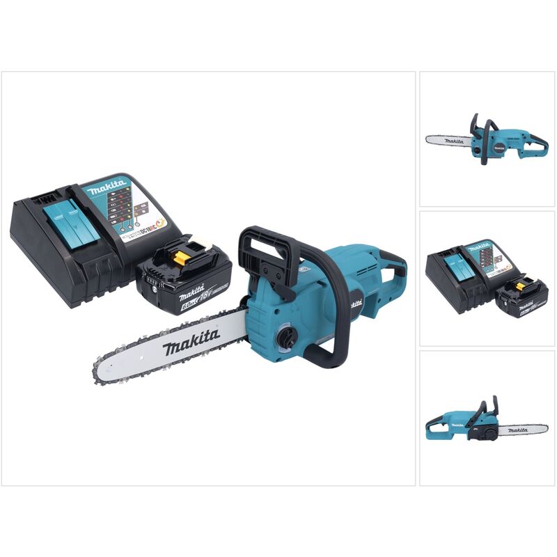 Motosega a batteria Makita DUC 307 RG1X2 18 V 30 cm 7,7 m/s brushless + 1x  batteria 6,0 Ah + caricabatterie