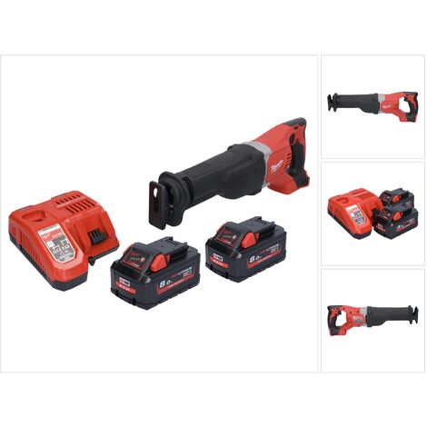 Sega A Sciabola Senza Fili Per Batterie Makita 18V - 3200 RPM, 4 Lame Incluse, Per Legno, Metallo E PVC - Foto 4