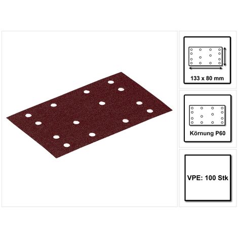 Disco de lijar STF D125/8 P100 RU2/50 Rubin 2 - 499096 - Festool