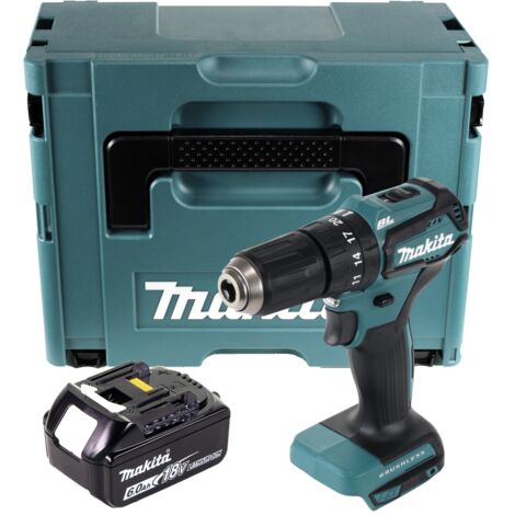 Makita DHP 481 ZJ - Trapano Avvitatore A Percussione A Batteria, 18 V, 115 Nm Solo In Makpac - Foto 13