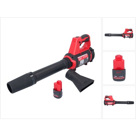 Milwaukee M12 BBL-251 Soffiatore a batteria 12 V + 1x batteria 2,5 Ah