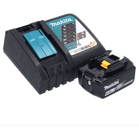 Makita DHP 484 RG1B 18 V 54 Nm trapano avvitatore a percussione a batteria  Brushless nero