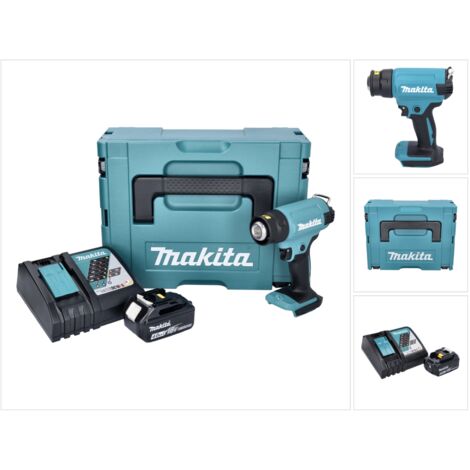 Pistola Ad Aria Calda A Batteria, Pistola Termica Per Makita 18 Batteria (senza Batteria, Senza Caricatore), 8 Ugelli, 4 Impostazioni Di Temperatura, Max 550 &deg;C, Pistola Termica A Batteria