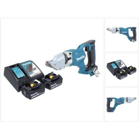 Makita DJS 200 RG 18 V 2,0 mm Brushless a batteria + 2x batteria 6