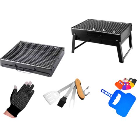Weber Kit Pulizia Barbecue A Carbonella - 6 Pezzi Con Spazzola, Detergente E Spray Antiadere - Foto 10